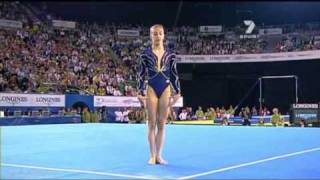 gym Emilie Le Pennec Sol World Artistic Gymnastics Champions [upl. by Ytteb762]