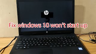 Fix windows 10 startup problems [upl. by Oreste]