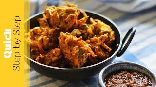 How To Make Vegetable Pakora  Easy Indian Starter Recipe  Quick StepByStep Version [upl. by Daloris]