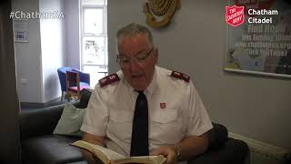 Major Ian F Payne  Rest  Chatham Citadel Salvation Army [upl. by Arukas875]