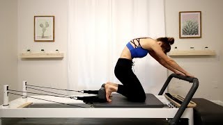 Pilates Reformer Beginner Class [upl. by Sullivan]