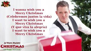 Michael Bublé  Thalia  Mis Deseos  Feliz Navidad  Lyrics Meaning [upl. by Marji811]