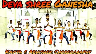 Deva Shree Ganesha  Agneepath  Hritik Roshan  Indo Western  Dance Choreography [upl. by Aneema]