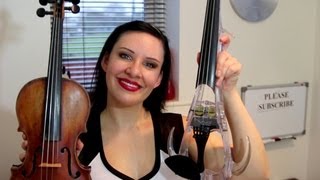 ELECTRIC Violin  ACOUSTIC Violin Differences amp Review [upl. by Edana]