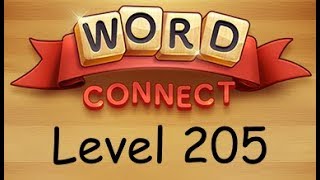 Word Connect Level 205  BONUS [upl. by Vaules118]