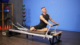 Introduction to Intermediate Pilates Reformer Workout Full Workout [upl. by Edia]