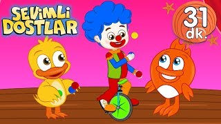 Palyaço şarkısı  Sevimli Dostlar Bebek Şarkıları  Adisebaba TV Kids Songs and Nursery Rhymes [upl. by Hsiekal]