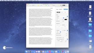 iWork Pages  Seitenzahlen in Dokument einfügen [upl. by Azmuh]