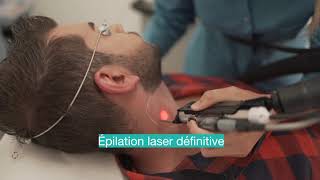 Épilation Laser définitive pour l’homme [upl. by Synn]