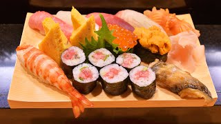 寿司職人が握るお任せ15人前〜How To Make Sushi〜 [upl. by Meghan]