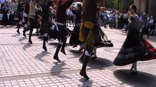 Galician traditional folk dance Muiñeira [upl. by Htiderem368]