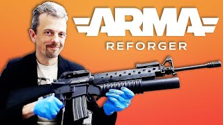 Firearms Expert Reacts To ARMA Reforger’s Guns [upl. by Ericha]