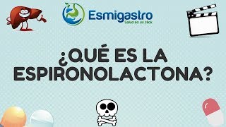 ¿Para qué sirve la espironolactona [upl. by Hayouqes]