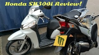 Honda SH300i review by fazer12779 [upl. by Novick275]