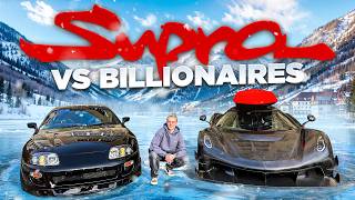 1000HP Supra terrorizing Billionaires Hypercarmeet in Switzerland [upl. by Davida]