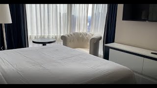 Room Tour  Residence Inn ManhattanCentral Park  Studio King City View [upl. by Bakki]