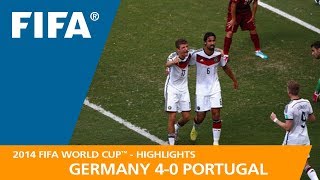 Germany v Portugal  2014 FIFA World Cup  Match Highlights [upl. by Calesta]