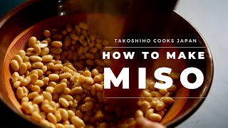 ASMR How to make Miso at home  FERMENTATION  Takoshiho Cooks Japan [upl. by Sapienza117]