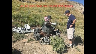 B25 Bomber Crash on Mt Timpanogos Utah [upl. by Peddada]