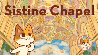 Discover the Sistine Chapel in Rome Italy  KeeKees Fun Facts Educational Videos for Kids [upl. by Mur]