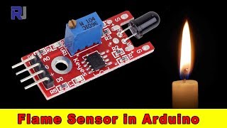 Flame Sensor for Arduino with code [upl. by Nellaf]