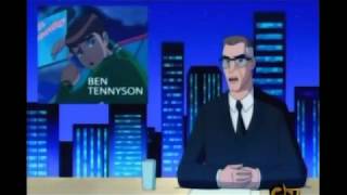 Ben 10 Ultimate Alien Ben On the News [upl. by Analat]