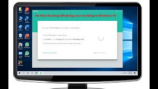 How To Fix Whatsapp Initializing Please Wait a Moment Problem [upl. by Portingale]