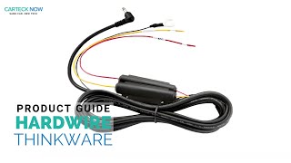 How to Install Thinkware Hardwire Kit Install for ALL Dash Cameras [upl. by Inahteb]