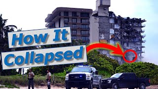 Heres Cause Of Miami Condo Collapse Champlain Condo Towers Surfside [upl. by Rehpotsihc]