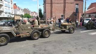 Véhicules militaire à bethune 2016 [upl. by Mercy]