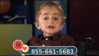 Shriners Hospitals commercial Kalebs Story [upl. by Wendye485]