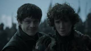 Ramsay Bolton kills Rickon Stark [upl. by Llenram]