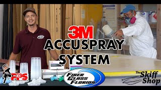 3M Accuspray system  understand the PPS system  spraying nonskid Awlgrip [upl. by Eadahs]