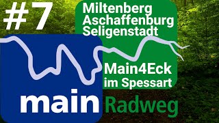 MainRadweg Miltenberg Aschaffenburg Seligenstadt  Radtour 7  Radreise DOKU [upl. by Yznil917]