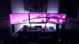 JE MONTE MON SETUP TRIPLE SCREEN  HFTEK [upl. by Kus635]