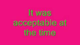 Calvin Harris Acceptable in the 80s lyrics [upl. by Beard231]