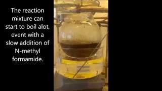 synthesis of methyl isocyanide [upl. by Oek]