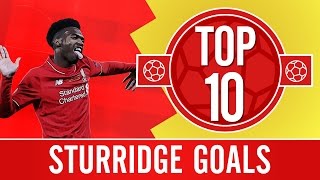 TOP 10 Daniel Sturridges best Liverpool FC goals [upl. by Ahseina]