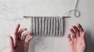 Brioche Stitch  Purl Soho [upl. by Aihtak]