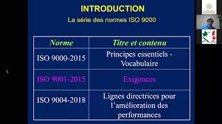 Introduction A La Norme De Qualite ISO 9001 [upl. by Loise]