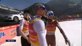 Kamil Stoch 2515m PLANICA Rekord Polski [upl. by Bael]