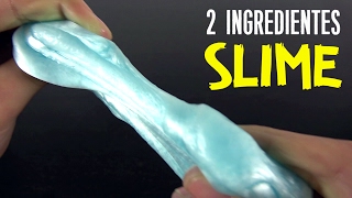 SLIME CON SOLO 2 INGREDIENTES [upl. by Kimball]