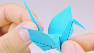 GRULLA de Papel  Origami Fácil  Tutorial [upl. by Rizas]