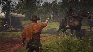 How To Get Mexican Poncho Outfit In RDR2 PC Only [upl. by Hadeehsar]