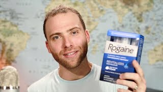 Im Officially BALDING MENS ROGAINE JOURNEY  How to Apply Rogaine [upl. by Otirecul]