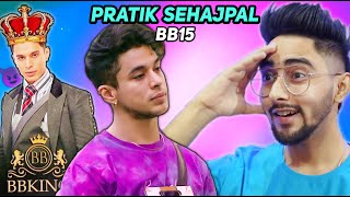 Pratik Sehajpal Bigg Boss 15 First Reaction Video [upl. by Logan672]