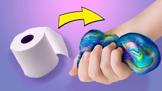 12 INCREÍBLES MANUALIDADES CON SLIME [upl. by Thora]