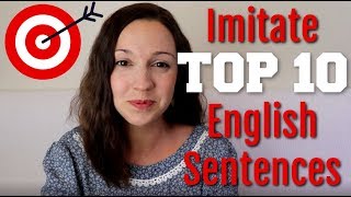 How to Pronounce TOP 10 English Sentences [upl. by Reh]