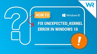 How to fix the Kernel Mode Trap error in Windows 10 [upl. by Wattenberg]