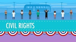 Civil Rights and the 1950s Crash Course US History 39 [upl. by Ahsitram645]